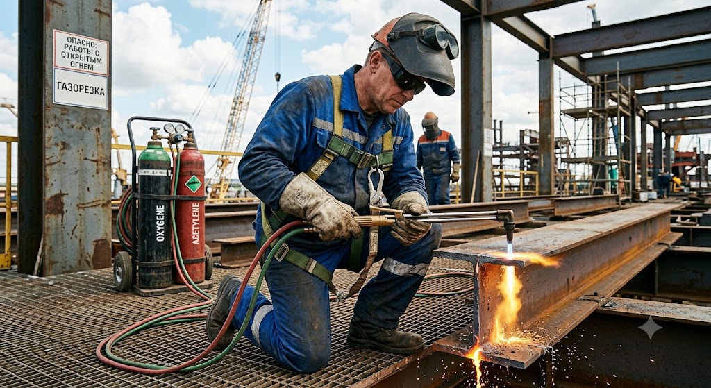 Обучение на газорезчика с нуля: официальное удостоверение и ФИС ФРДО