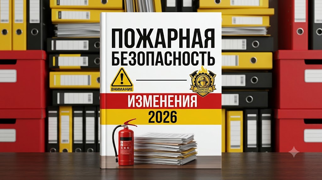 Изменения в пожарной безопасности в 2026 году: новый закон и своды правил
