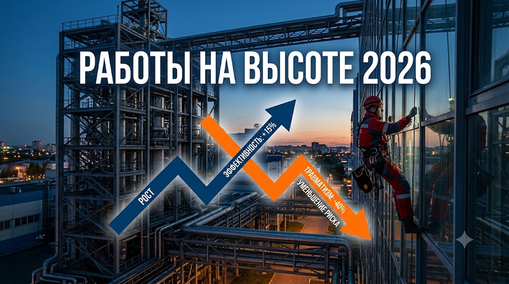 Работы на высоте в 2026 году: проверка знаний без обучения и новые разъяснения Минтруда